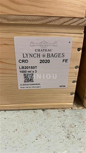 Bordeaux Pauillac Grand Cru Lynchbages 2020