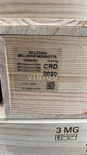 Bordeaux Saint-Émilion Grand Cru Grand Cru Bellevuemondotte 2020