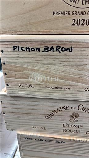 Bordeaux Pauillac Château Pichon Baron 2020