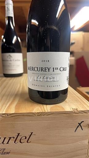 Bourgogne Mercurey Premier Cru Domaine Brintet La Levri%c3%a8re 2018