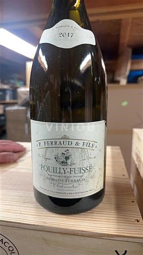Burgundi Pouilly-fuissé Domaine Ferraud L'Entierroches 2017