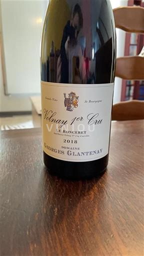Bourgogne Volnay Premier Cru Georges Glantenay Le Ronceret 2018