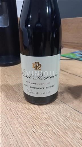 Bourgogne Saint-Romain Marc Rougeotdupin Les Poillanges 2018