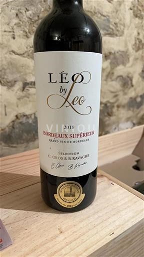 Bordeaux Bordeaux Supérieur Léo By Léo Sélection C. Gros & B. Ravache 2019
