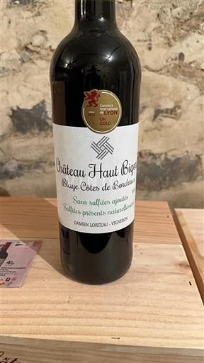 Bordeaux Blaye-côtes-de-bordeaux Château Haut Bigorre 2022