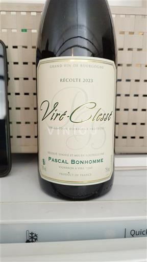 Borgogna Viré-clessé Pascal Bonhomme 2023