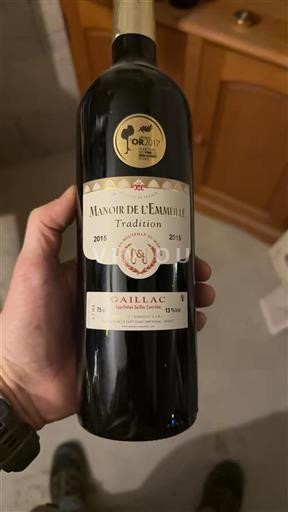 Jihozápad Gaillac Manoir De L'emmeille Tradition 2015