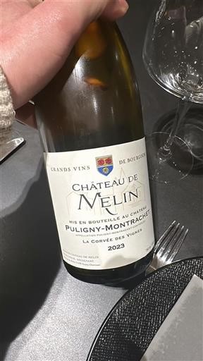 Burgundsko Puligny-Montrachet Château Melin La Corvée des Vignes 2023