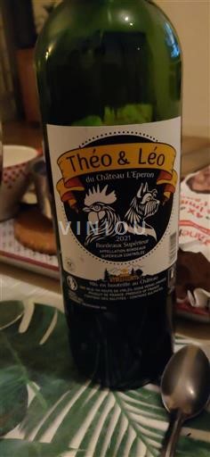 Bordeaux Bordeaux Supérieur Château L'eperon Théo & Léo 2021