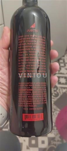 Kalifornische AVA Paso Robles Justin Vineyards & Winery Cabernet Sauvignon 2021