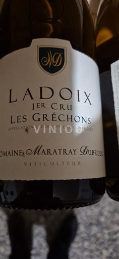 Bourgogne Premier Cru Domaine Maratraydubreuil Les Gréchons 2023