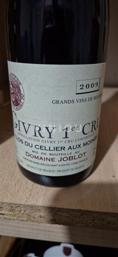 Bourgogne Ikke specificeret Premier Cru Domaine Joblot Clos du Cellier aux Moines 2009