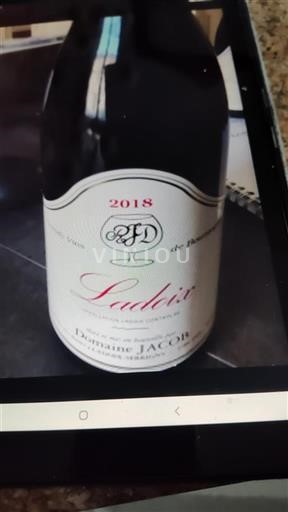 Borgonha Ladoix Domaine Jacob Ladoix 2018