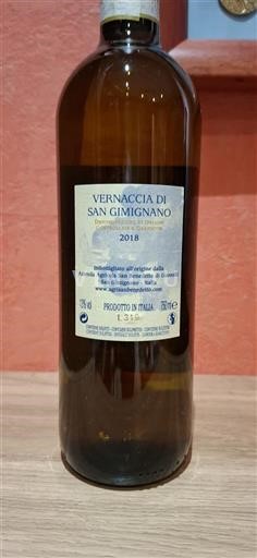 Toscana Vernaccia di San Gimignano Azienda Agricola San Benedetto Di Giannelli 2018