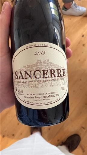 Valle della Loira Sancerre Domaine Roger Pinard & Fils 2018