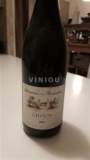 Vallée de la Loire Chinon Domaine La Morandiere 2017