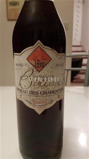 Poitou-Charentes Pineau des Charentes Domaine Birius 2015