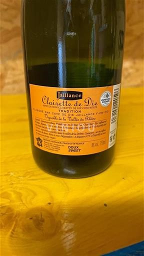 Rhône-dalen Clairette de Die Jaillance Tradition Ikke årgangsbestemt