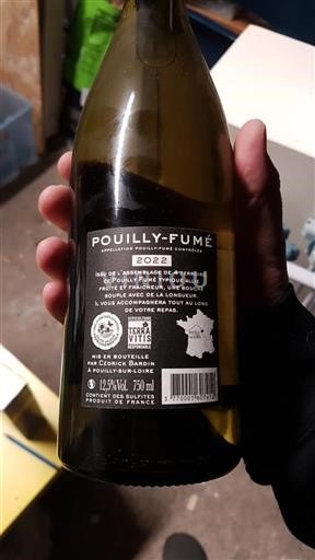 Vallée de la Loire Pouilly-fumé Cedrick Bardin 2022