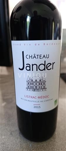 Bordeaux Listrac-Médoc Château Jander 2015