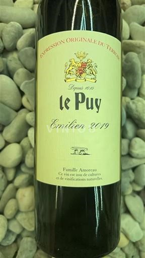 Bordeaux Francs Côtes de Bordeaux Le Puy Émilien 2019