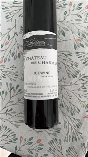 Ontario Niagara-on-the-Lake Château Des Charmes Icewine Vidal 2009