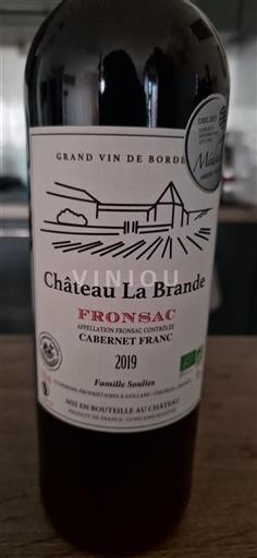 Bordeaux Fronsac Château La Brande 2019