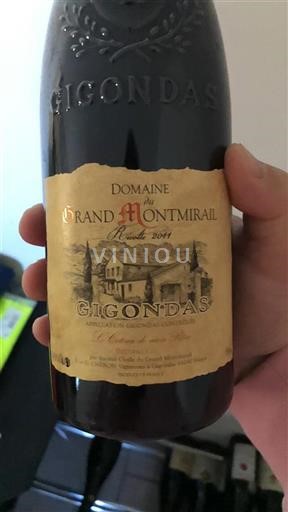 Valle del Rodano Gigondas Domaine Grand Montmirail L Coteau de mon Père 2011