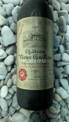 Bordeaux Saint-Georges-Saint-Émilion Vieux Guillou 1987