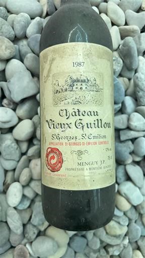 Bordeaux Saint-Georges-Saint-Émilion Vieux Guillou 1987
