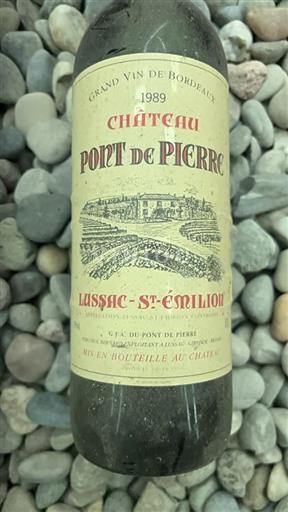 Bordeaux Lussac-saint-émilion Château Port De Pierre 1989