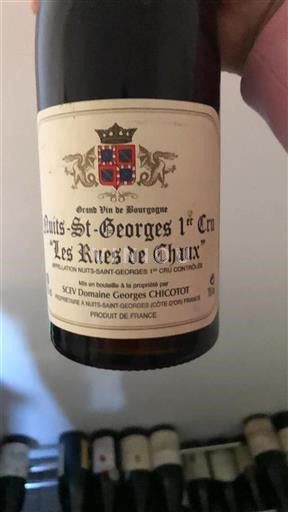 Bourgogne Premier Cru Domaine Georges Chicotot Les Rues de Chaux Non Millésimé