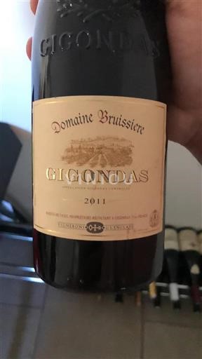 Rhône-dalen Gigondas Domaine Brusset 2011