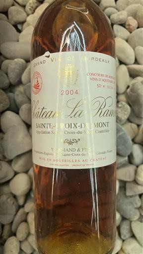 Bordeaux Sainte-Croix-Du-Mont Château La Rame 2004