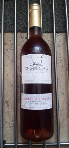 Bordeaux Bordeaux rosé Château Marsan 2009