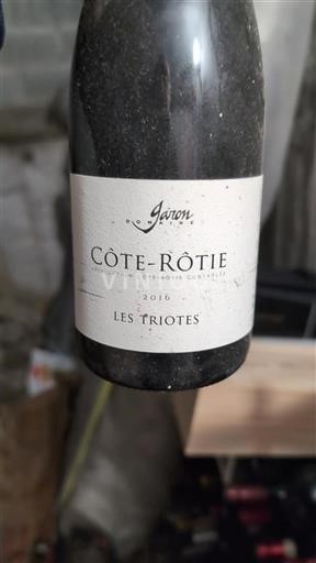 Rhône-dalen Côte-rôtie Domaine Garon Les Triotes 2016