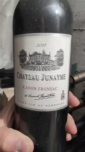 Burdeos Canon-Fronsac Château Junayme 2011