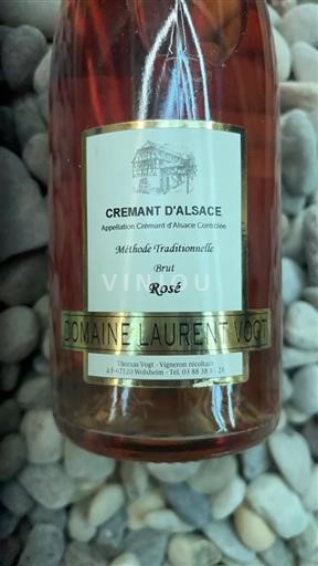 Elsass Crémant d'Alsace Domaine Laurent Vogt Ohne Jahrgang