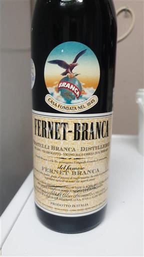 Vin Rouge sec Fernet-Branca Fratelli Branca Distillerie Non millésimé Italie Lombardie