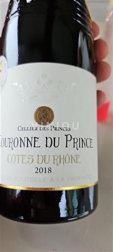 Valle del Ródano Côtes del Ródano Cellier Des Princes Couronne du Prince 2018