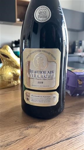 Beaujolais Beaujolais Villages Philippe Deschamps Sélection Vieilles Vignes 2008