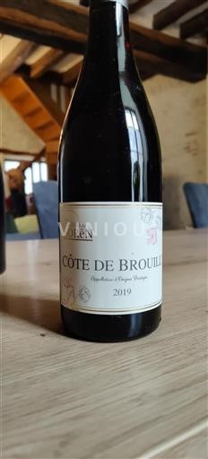 Beaujolais Côte-de-brouilly Les Celliers De Sorën 2019