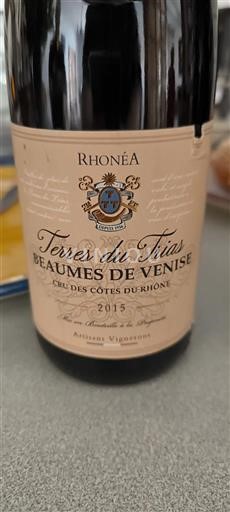 Valle del Ródano Beaumes de Venise Rhoneas Terres du Trias 2015