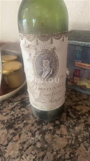 Burdeos Saint-Émilion Baron Philippe 1982
