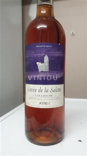 Roussillon Collioure Terre Des Templiers de la Salette 2015