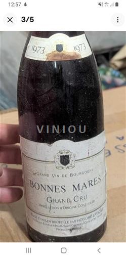 Bourgogne Bonnes-mares Grand Cru Honoré Lavigne 1973