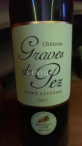 Bordeaux Saint-Estèphe Château Graves De Pez 2017