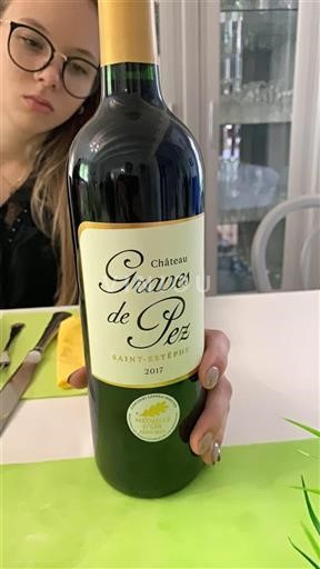 Bordeaux Saint-Estèphe Château Graves De Pez 2017