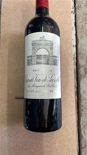 Bordeaux Saint-Julien Clos Leoville Las Cases Grand Vin de Léoville 2015