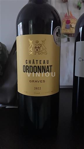Bordeaux Graves Château Ordonat 2022